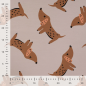 Preview: French Terry "Dackel" taupe